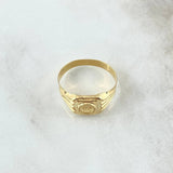 Anillo Corona Rx 1.5gr / T9 1/4 / Oro Amarillo 18K