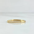 Anillo Burbujas Parciales 1.1gr / T7 1/4 / Oro Amarillo 18K *