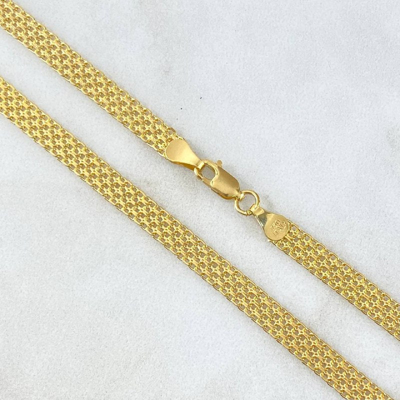 Cadena China 20.35gr / 50cm / 7mm Oro Amarillo +0 18K *