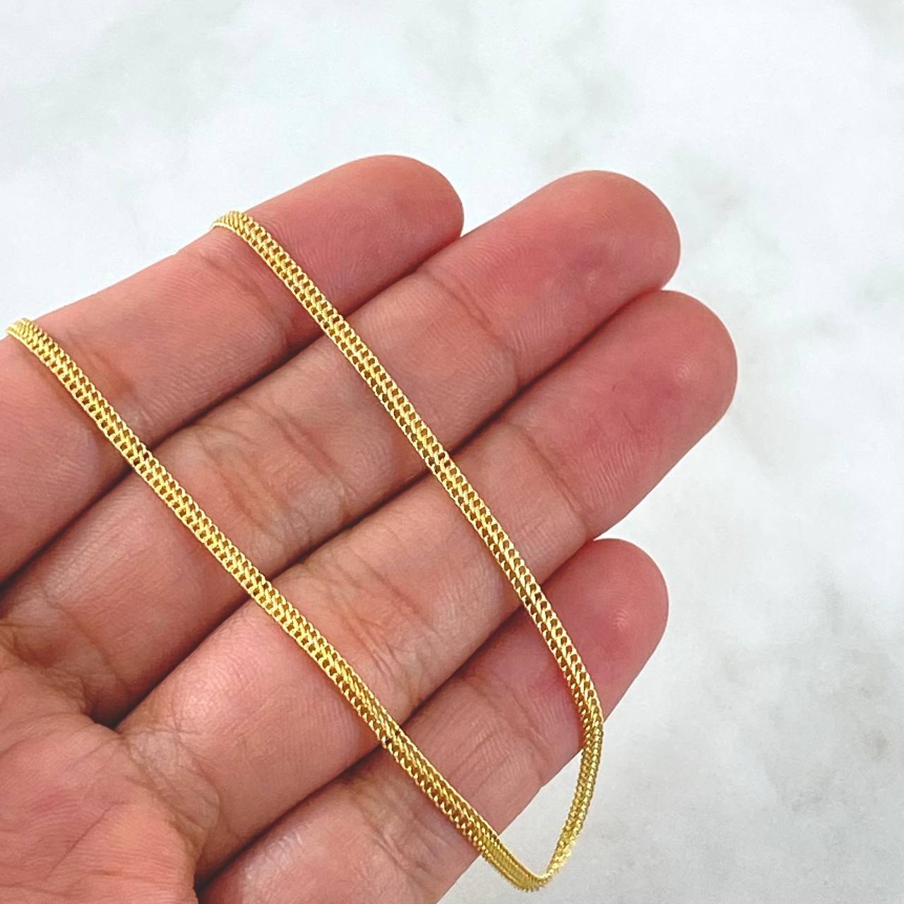 Cadena Sedusa 2.35gr / 50cm / 2mm Oro Amarillo +3 18K *