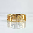 Anillo Tribal 5.4gr / T10 3/4 / Oro Amarillo 18K