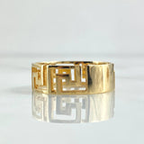 Anillo Tribal 5.4gr / T10 3/4 / Oro Amarillo 18K