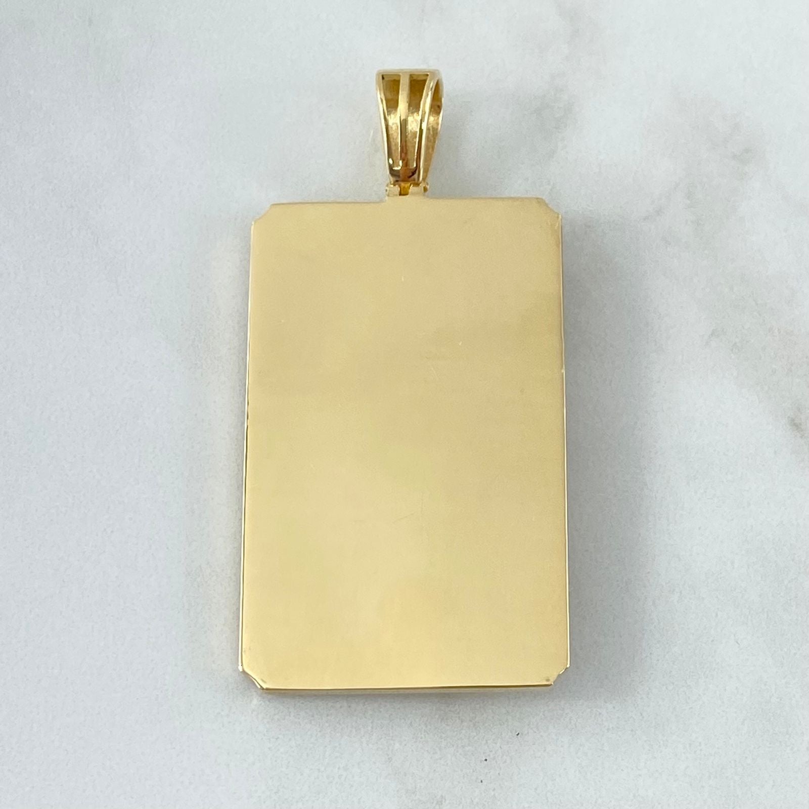 Fabricacion Bajo Pedido Dije Placa San Judas Tadeo  20gr Oro Amarillo 18K