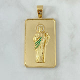 Fabricacion Bajo Pedido Dije Placa San Judas Tadeo  20gr Oro Amarillo 18K