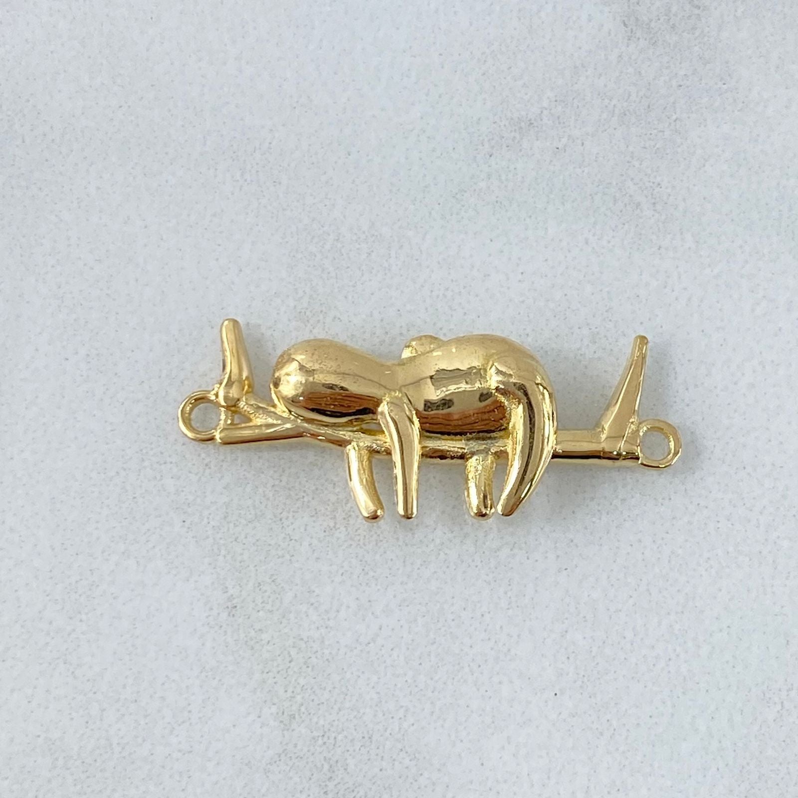 Fabricacion Bajo Pedido Herraje Oso Perezoso 4gr / Oro Amarillo 18K