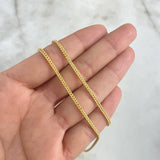 Cadena Franco 6.4gr / 60cm / 1.8mm Oro Amarillo +4 18K