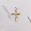 Dije Cruz Cristo 2.45gr / 3.5cm / Silueta Oro Amarillo 18K $