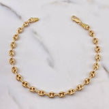 Pulso GC 4.75gr / 20cm / 4.6mm Diamantado Oro Amarillo 18K $