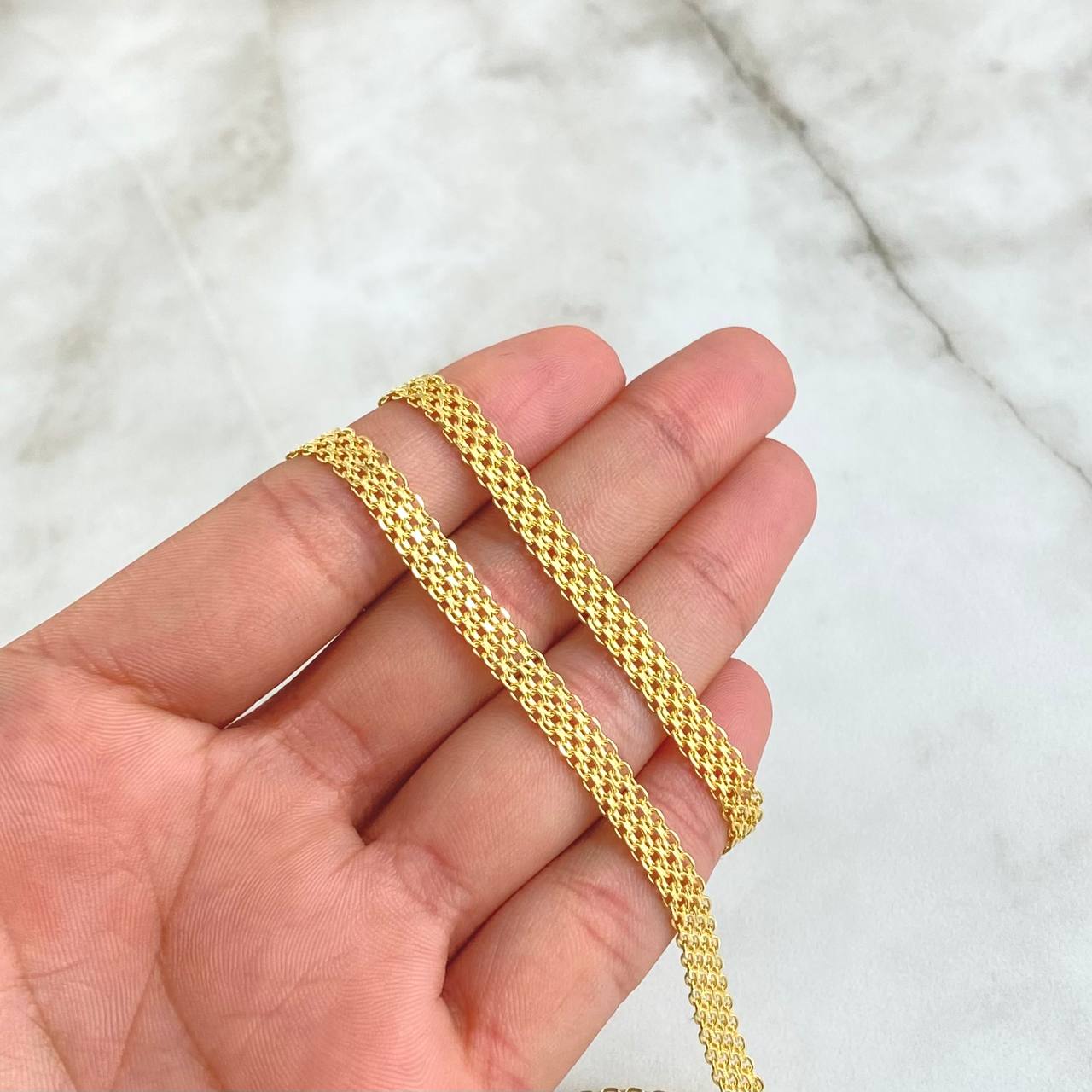 Cadena China 14.9gr / 60cm / 5.1mm Oro Amarillo +0 18K