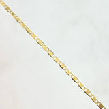 Cadena Escalera 1.25gr / 40cm / 1.2mm Oro Amarillo +3 18K *