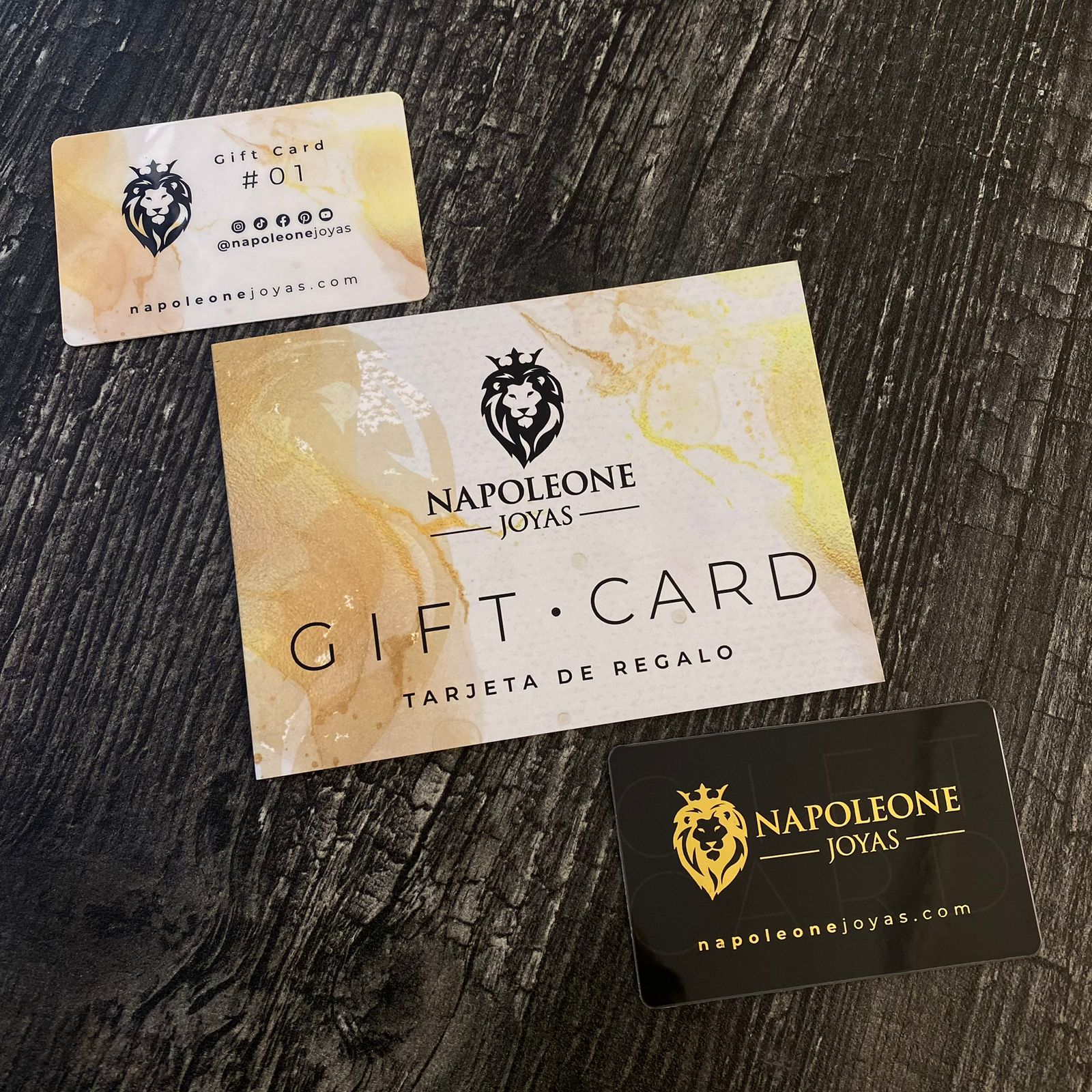 Gift Card Gold Lion