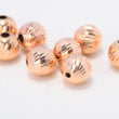 Bola Diamantada 0.45gr / 7mm Oro Rosa $