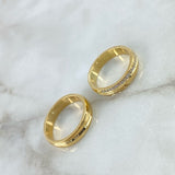 Fabricación Anillos Argollas Matrimonio Finas Curvas 12gr / Oro Amarillo *