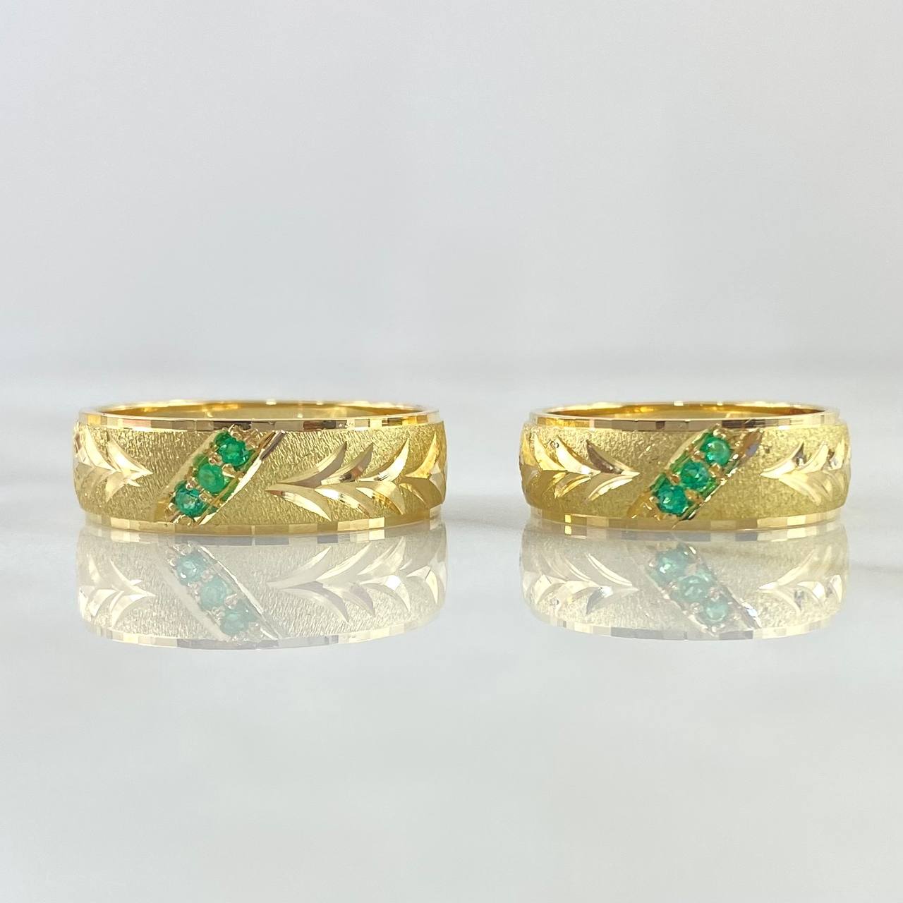 Argollas Anillos Matrimonio por Fabricación 10gr Oro Amarillo