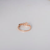 Anillo Love 1.4gr / T6 1/2 / Oro Rosa $