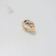 Anillo Olas 3.9gr / T5 3/4 / Tres Oros $