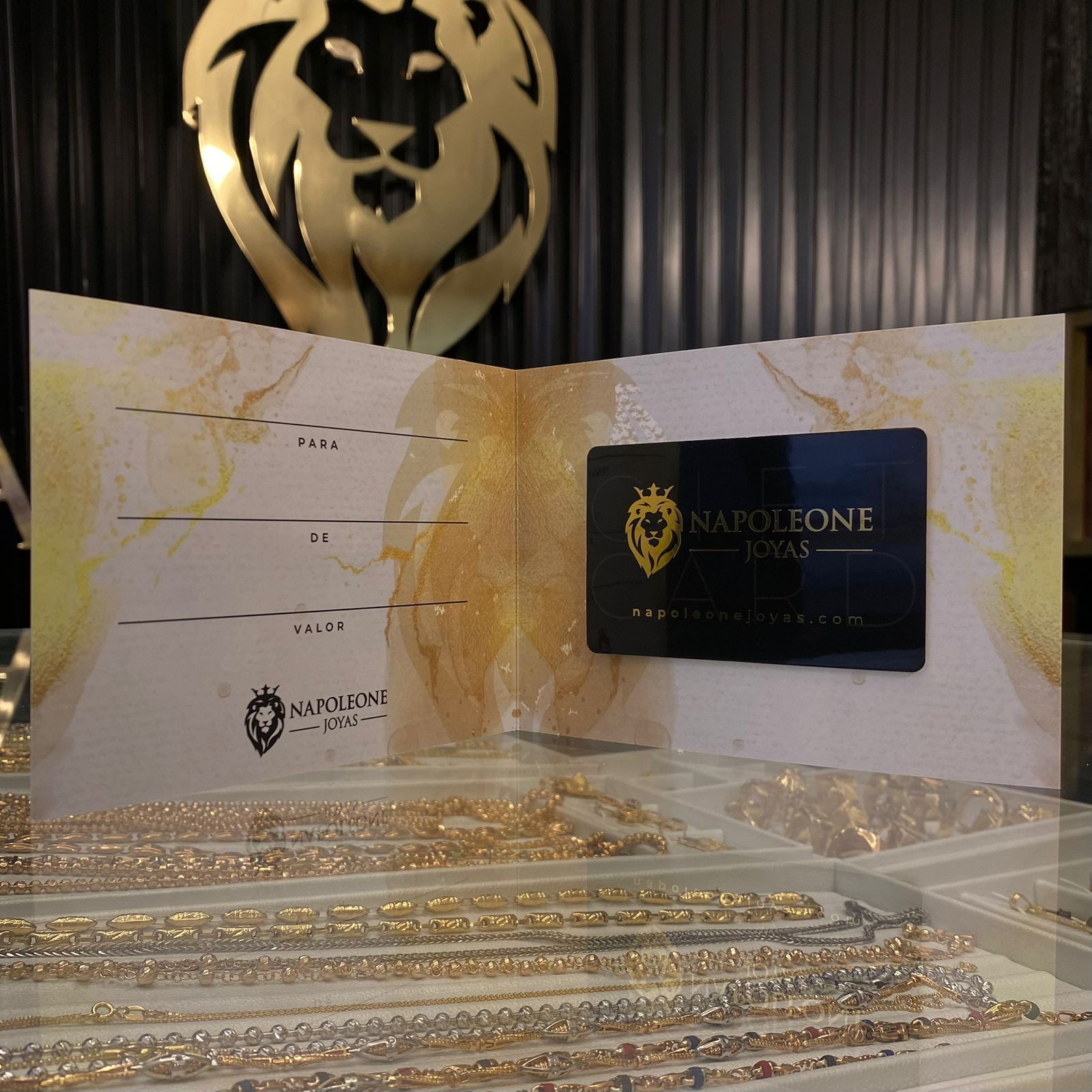 Gift Card Gold Lion