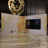 Gift Card Gold Lion