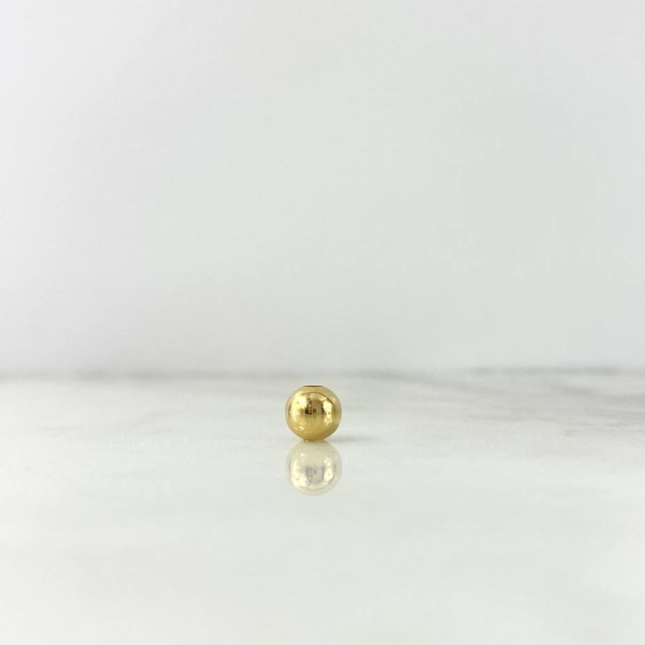 Bola Lisa 4mm / 0,85gr Oro Amarillo &