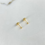 Topos Bola 0.35gr / 2mm Lisa Oro Amarillo &