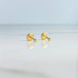 Topos Bola 0.35gr / 2mm Lisa Oro Amarillo &