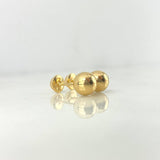 Topos Bola 0.7gr / 7mm Lisa Oro Amarillo &