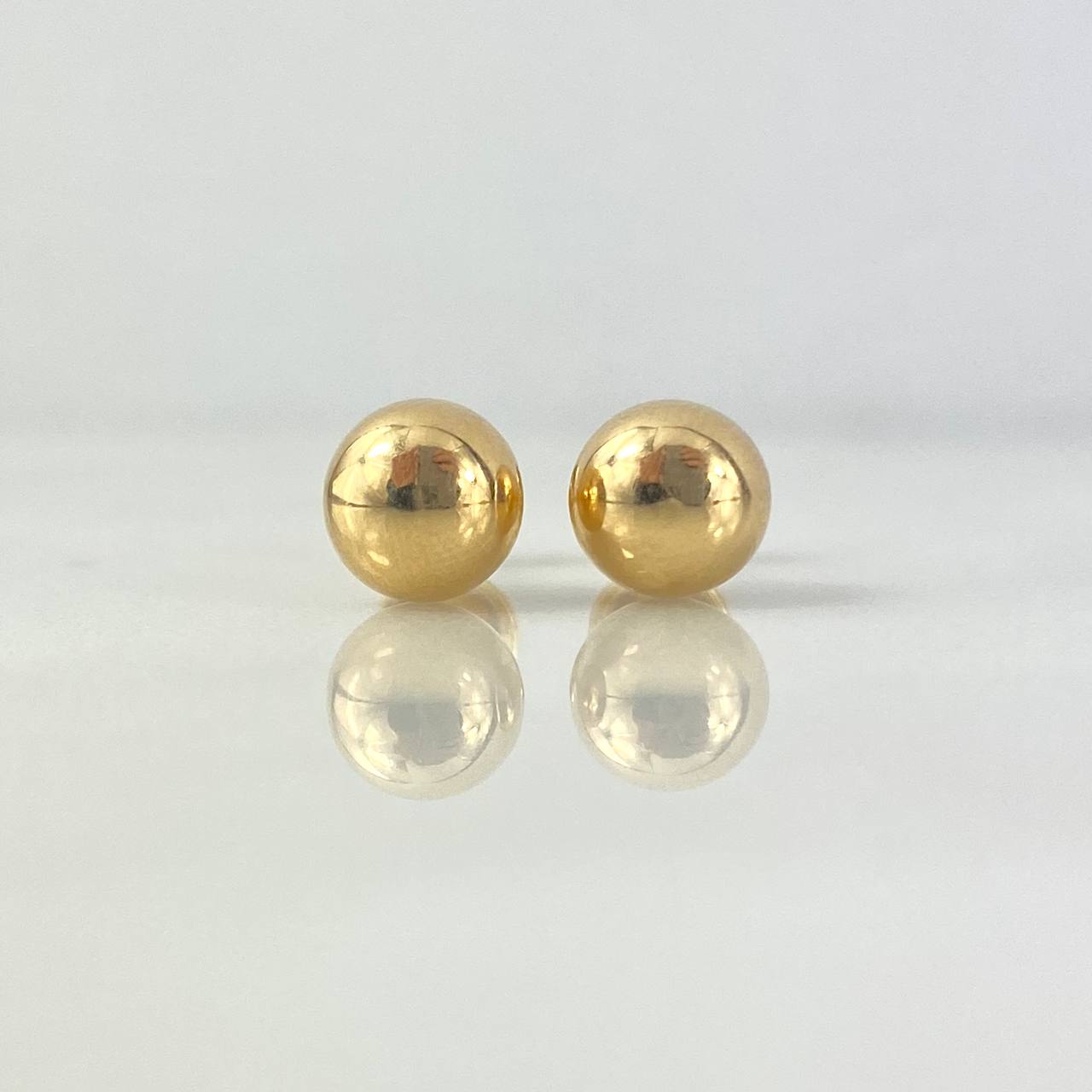 Topos Bola 0.7gr / 7mm Lisa Oro Amarillo &