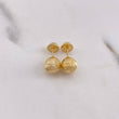 Topos Bola 0.9gr / 7mm Diamantada Oro Amarillo &