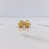 Topos Bola 0.7gr / 6mm Diamantada Oro Amarillo &