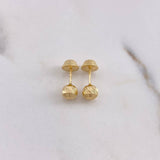 Topos Bola 0.7gr / 5mm Diamantados Oro Amarillo 18K &