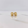 Topos Bola 0.7gr / 5mm Diamantados Oro Amarillo 18K &