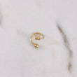 Piercing Espiral 0.5gr / 1cm / 3mm Bola Rosca Oro Amarillo (Joya) $