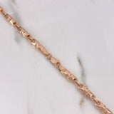 Cadena Rustica 14.05gr / 60cm / 4.2mm Oro Rosa 18K $