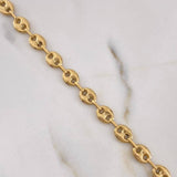 Tobillera GC 6.25gr / 27cm / 6.5mm Oro Amarillo 18K $