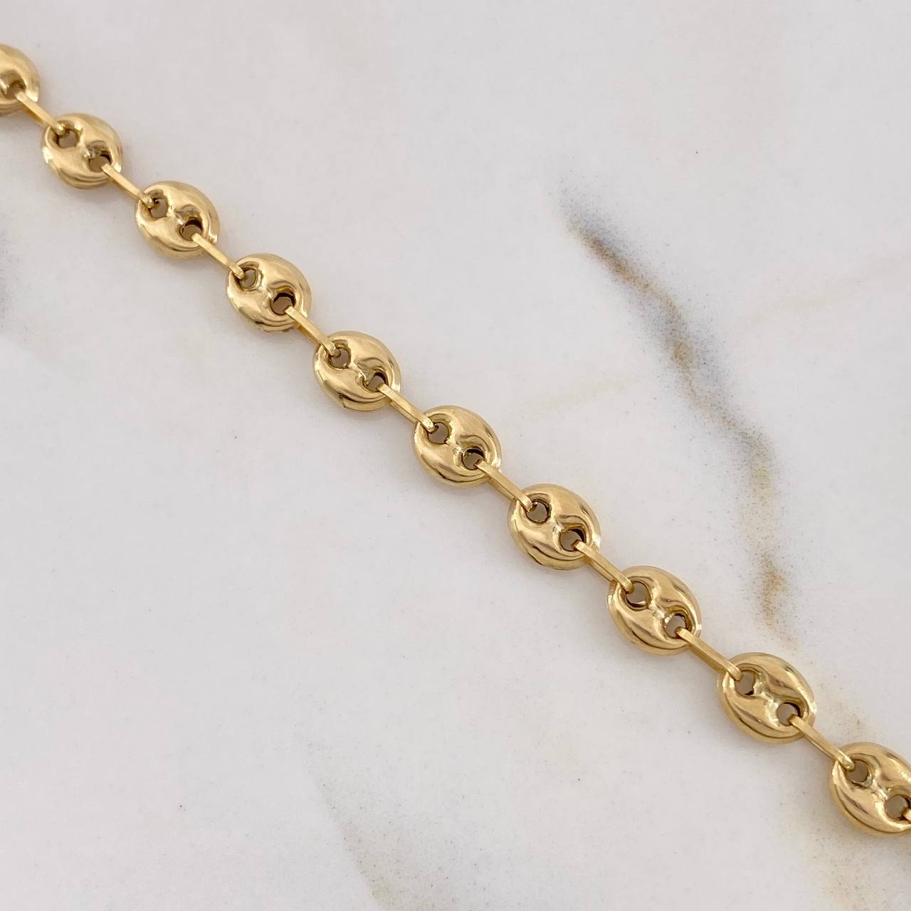 Tobillera GC 5gr / 25cm / 5.1mm Oro Amarillo 18K $