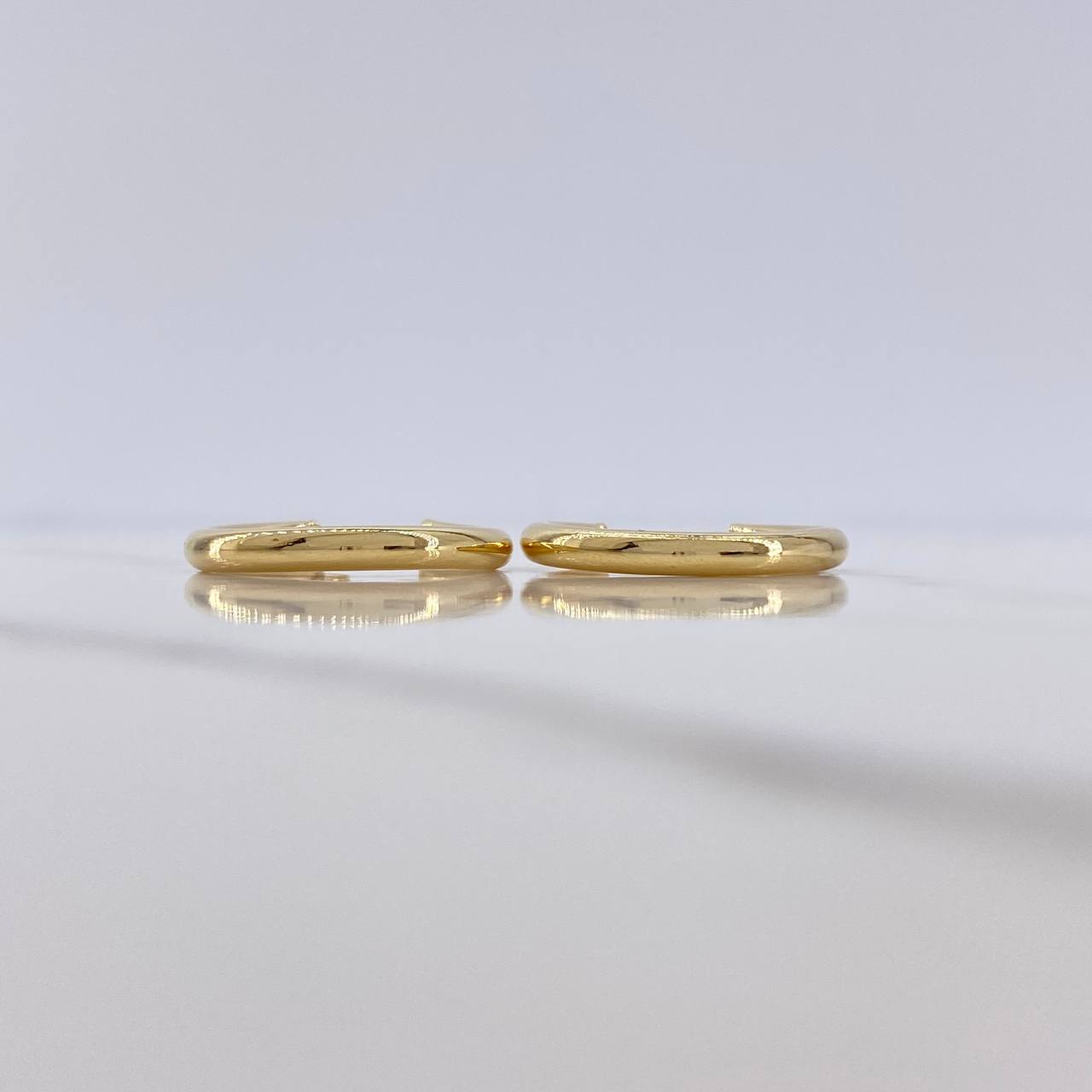 Candongas Jass 2.45gr / 2.5cm / Oro Amarillo 18K $