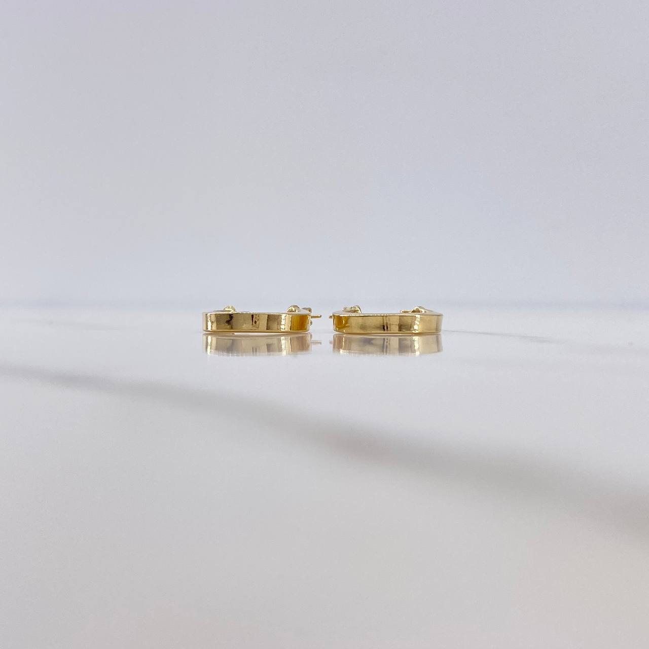 Candongas Fabi 1.2gr / 1.5cm / Oro Amarillo 18K $