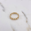 Anillo Cubano 2.1gr / T6 1/4 / Oro Amarillo 18K $