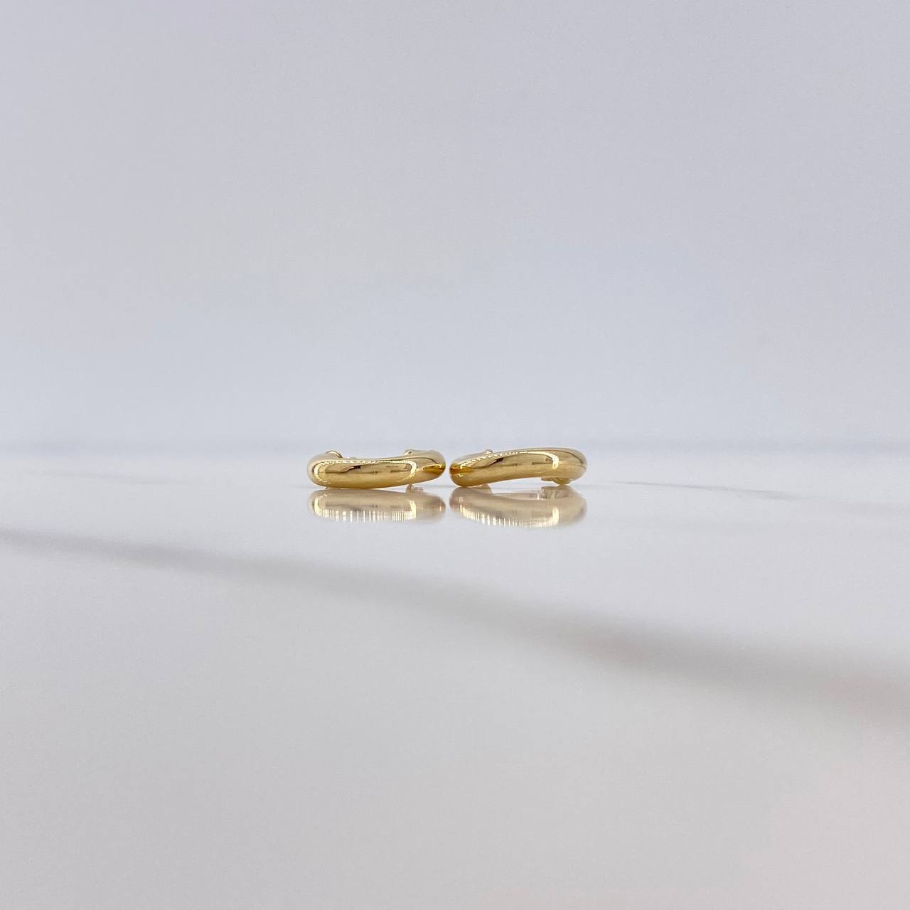 Candongas Jass 1.1gr / 1.4cm / Oro Amarillo 18K $