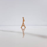 Dije Torre Eiffel 1gr / 2.2cm / Oro Rosa 18K #