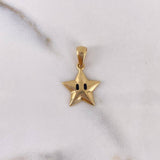 Dije Estrella 1.45gr / 2.1cm / Liso Oro Amarillo 18K &