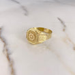 Anillo Sello Timon 4gr / T12 / Bolsa Dinero Oro Amarillo $