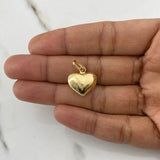 Dije Corazón 1.1gr / 2cm / Soplado Oro Amarillo $