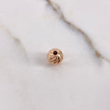 Bola Diamantada 0.45gr / 8mm Oro Rosa $