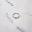 Anillo Solitario 2.15gr / T6 / Circon Blanco Oro Amarillo $