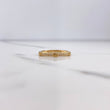 Anillo Tornillos De Orion 1.5gr / T6 1/2 / Circones Blancos  Oro Amarillo $