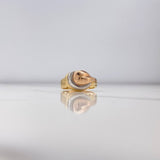 Anillo Rustico 4.4gr / T7 1/4 / Liso Tres Oros $