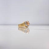 Anillo Rustico 4.4gr / T7 1/4 / Liso Tres Oros $