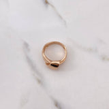 Anillo Nudo 5.35gr / T7 / Liso Oro Rosa $