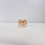 Anillo Nudo 5.35gr / T7 / Liso Oro Rosa $